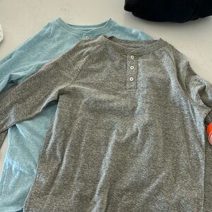 2 boys 10/12 long sleeves